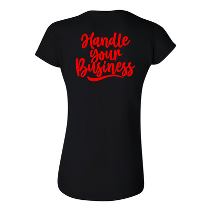 HYB BLACK WOMEN'S T-SHIRT