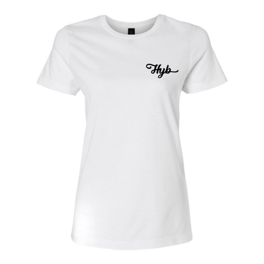 HYB WHITE WOMEN'S T-SHIRT