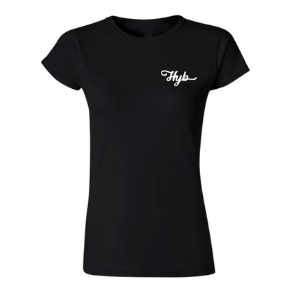 HYB BLACK WOMEN'S T-SHIRT
