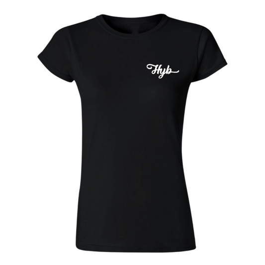 HYB BLACK WOMEN'S T-SHIRT