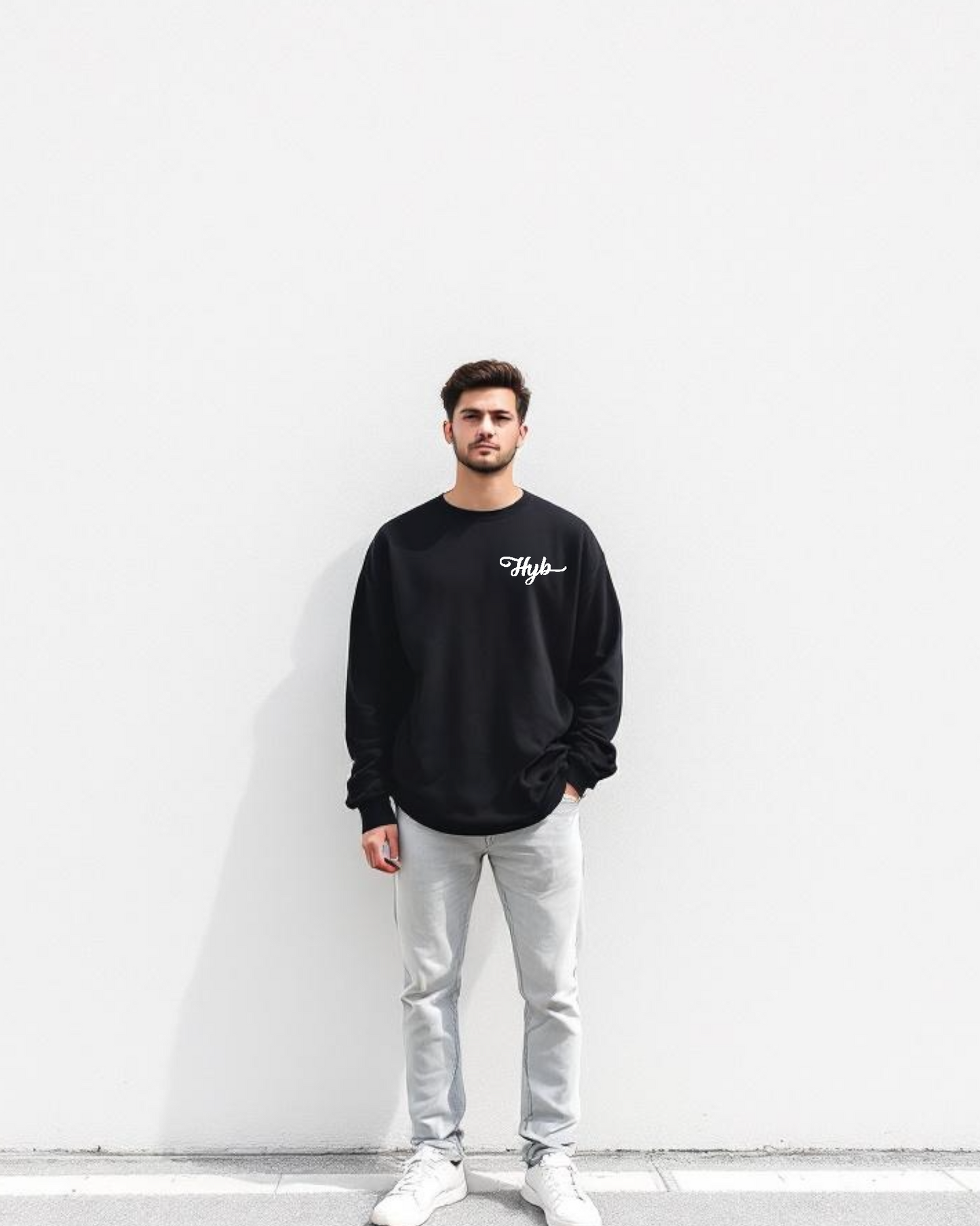 BLACK LONG SLEEVE T-SHIRT