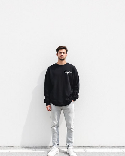 BLACK LONG SLEEVE T-SHIRT