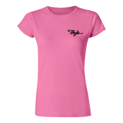 HYB PINK WOMEN'S T-SHIRT