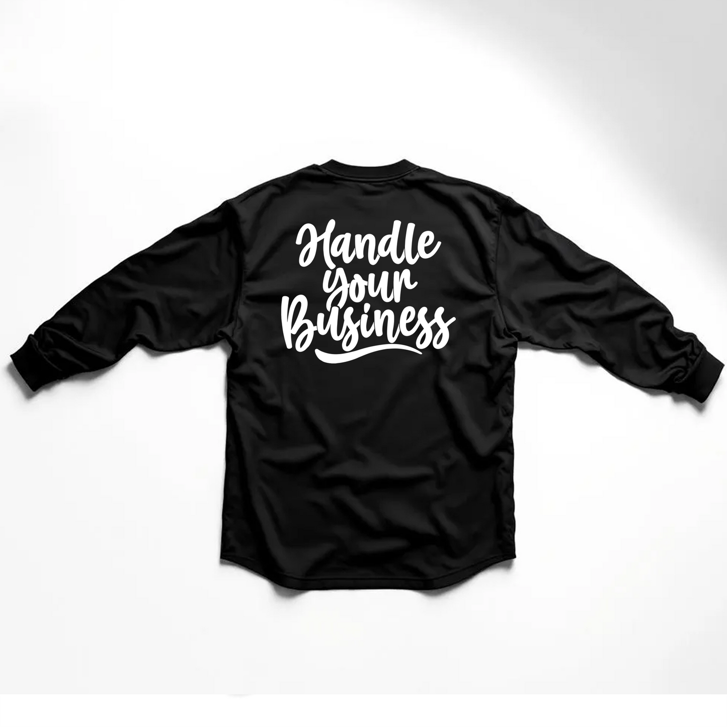 BLACK LONG SLEEVE T-SHIRT