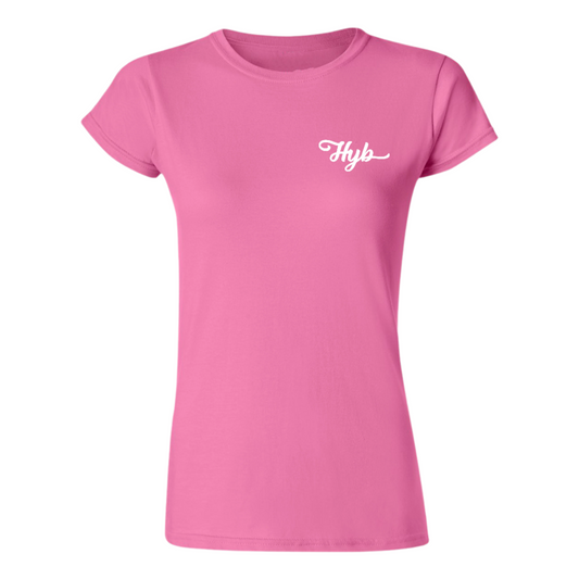 HYB PINK WOMEN'S T-SHIRT