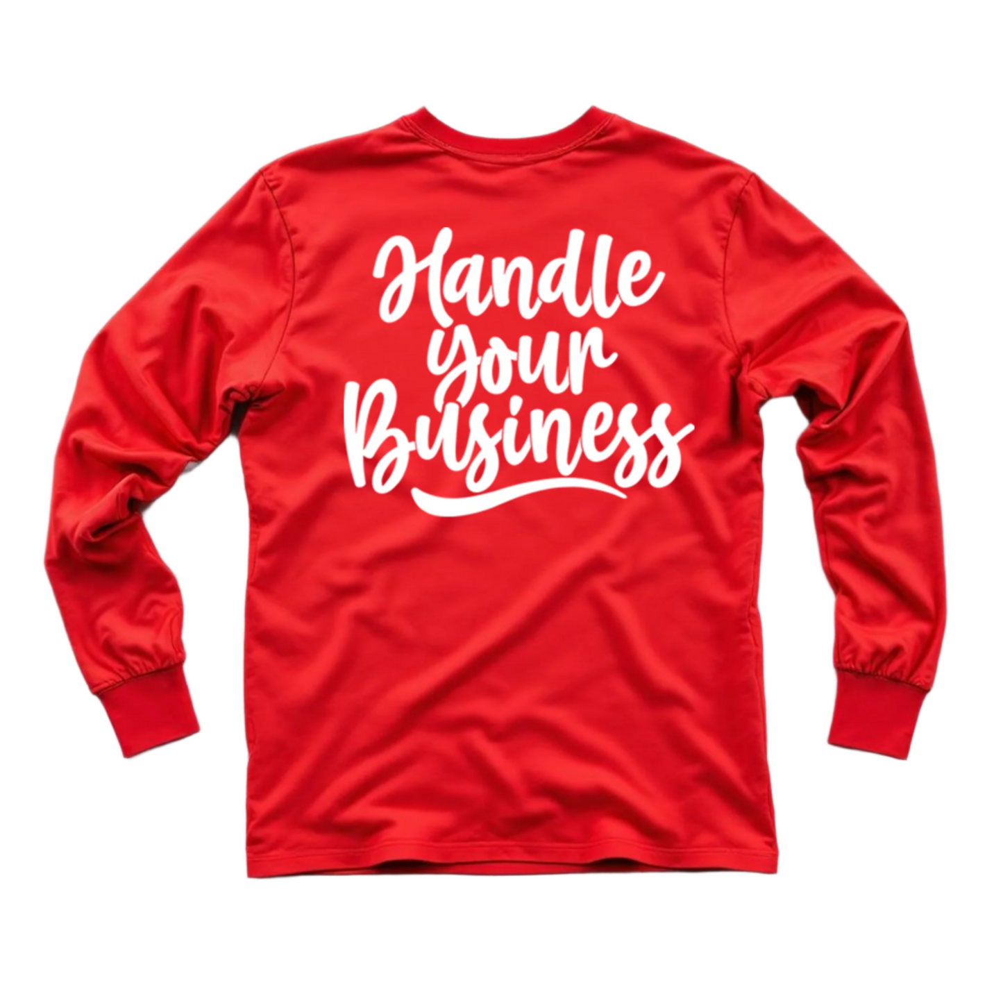 HYB RED LONG SLEEVE T-SHIRT