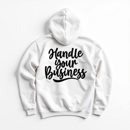 HYB WHITE HOODIE