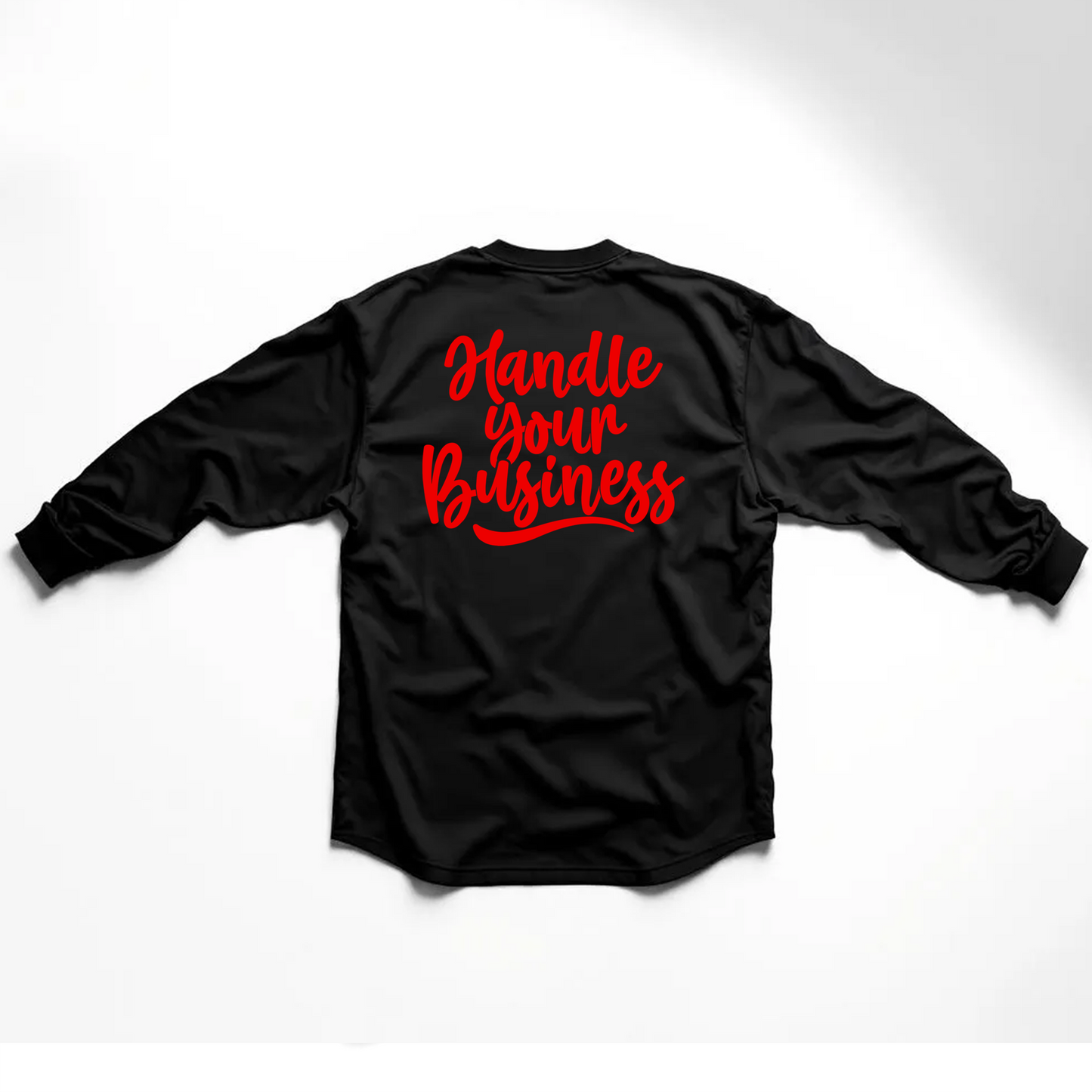 BLACK LONG SLEEVE T-SHIRT