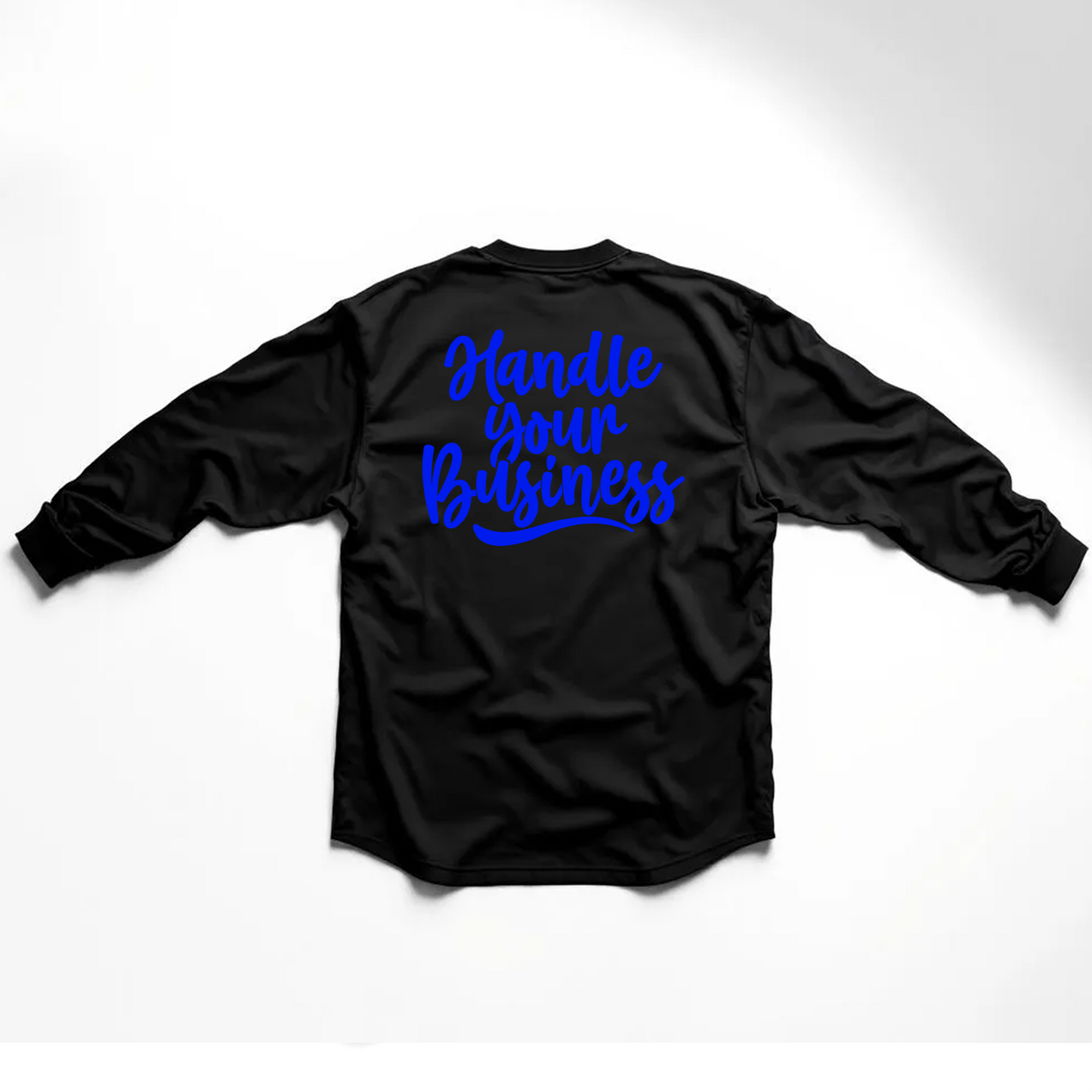 BLACK LONG SLEEVE T-SHIRT