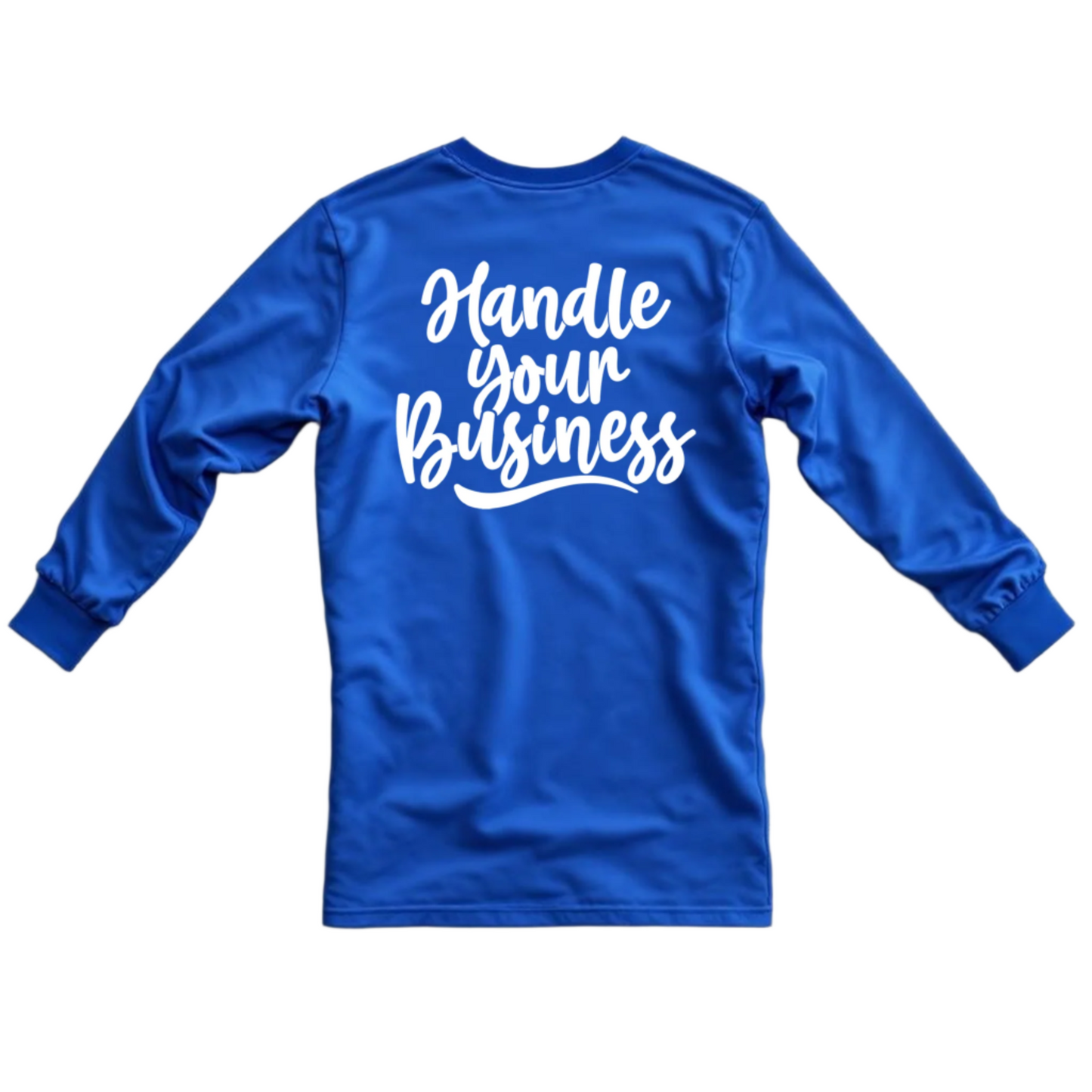 HYB BLUE LONG SLEEVE T-SHIRT